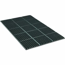Crown Safewalk Heavy-Duty Anti-Fatigue Drainage Mat, 0.88