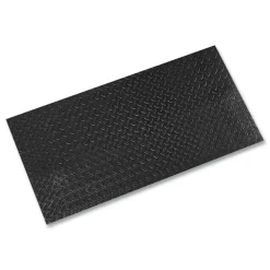 Crown Tuff-Spun Foot-Lover Diamond Surface Mat, Rectangular, Black Diamond Embossed Surface, 36" x 60"