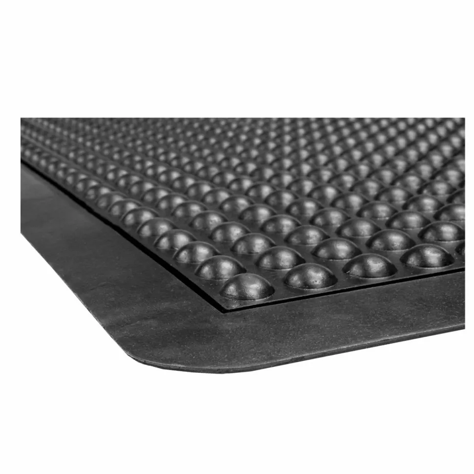 Crown Yoga-Flex, Rectangular, Black High/Low Bubble Surface, 24" x 36"