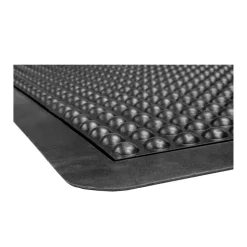 Crown Yoga-Flex, Rectangular, Black High/Low Bubble Surface, 36
