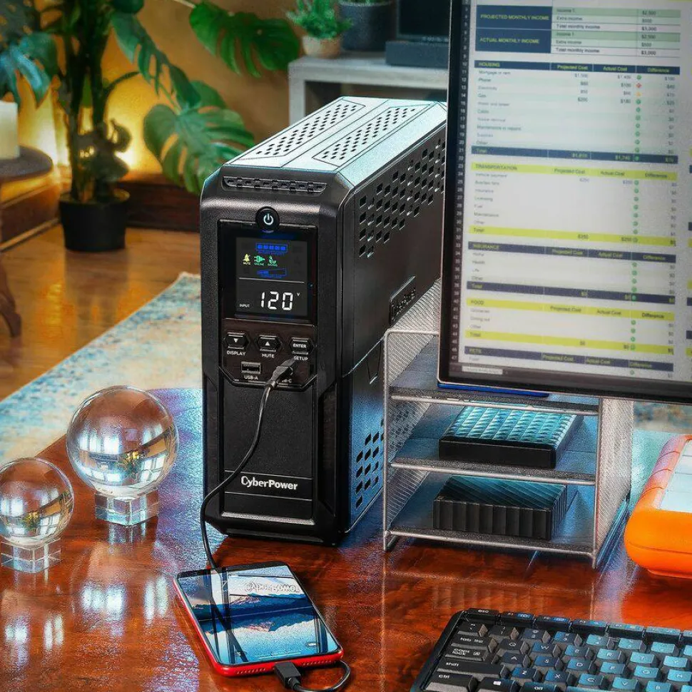 CyberPower CP1350AVRLCD3 Intelligent LCD UPS Systems