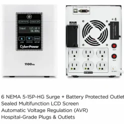 CyberPower M1100XL Medical UPS Systems