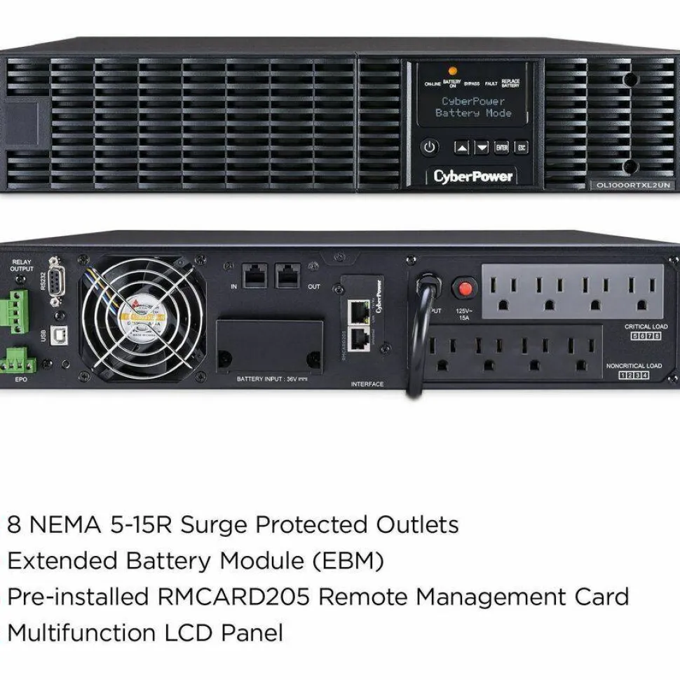 CyberPower OL1000RTXL2UN Smart App Online UPS Systems