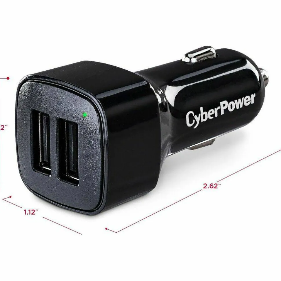 CyberPower TR22U3A USB Charger with 2 Type A Ports