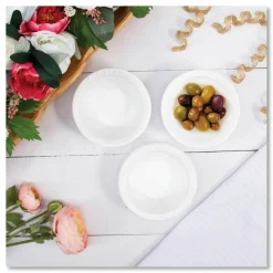 Dart Concorde Non-Laminated Foam Dinnerware, Bowl, 5 oz, White, 125/Pack, 8 Packs/Carton