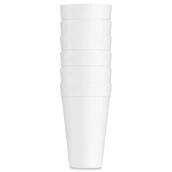 Dart Foam Drink Cups, 32 oz., White, 25/Bag, 20 Bags/Carton