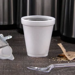 Dart J Cup 8 oz Insulated Foam Cups