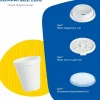 Dart J Cup 6 oz Insulated Foam Cups