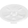 Dart Lift-n-Lock Lid With Straw Slot For 12 Oz Foam Cups , Translucent, Box Of 1,000