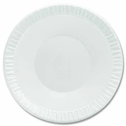 Dart Quiet Classic Laminated Foam Dinnerware Bowls, 10 to 12 oz, White, 125/Pack, 8 Packs/Carton