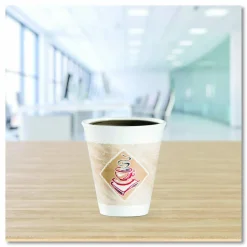 Dart ThermoGlaze 12 oz Design Insulated Foam Cups