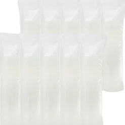 Dart Translucent Slotted Foam Cup Lids - Translucent - 100 / Pack - 10 / Carton