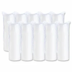 Dart 20 oz HIPS Plastic Non-vented Lid - Translucent