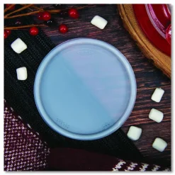 Dart 20 oz HIPS Plastic Non-vented Lid - Translucent
