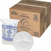Dart Unlaminated Foam Compartment Plates, 10", White, Pack Of 500