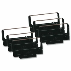 Dataproducts E2117 Compatible Ribbon, Black/Red, 6/Box