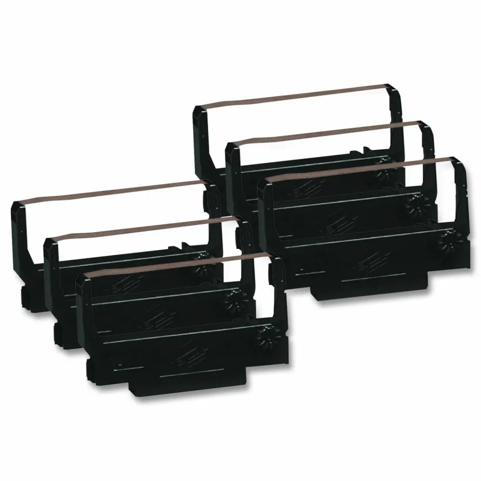 Dataproducts E2117 Compatible Ribbon, Black/Red, 6/Box