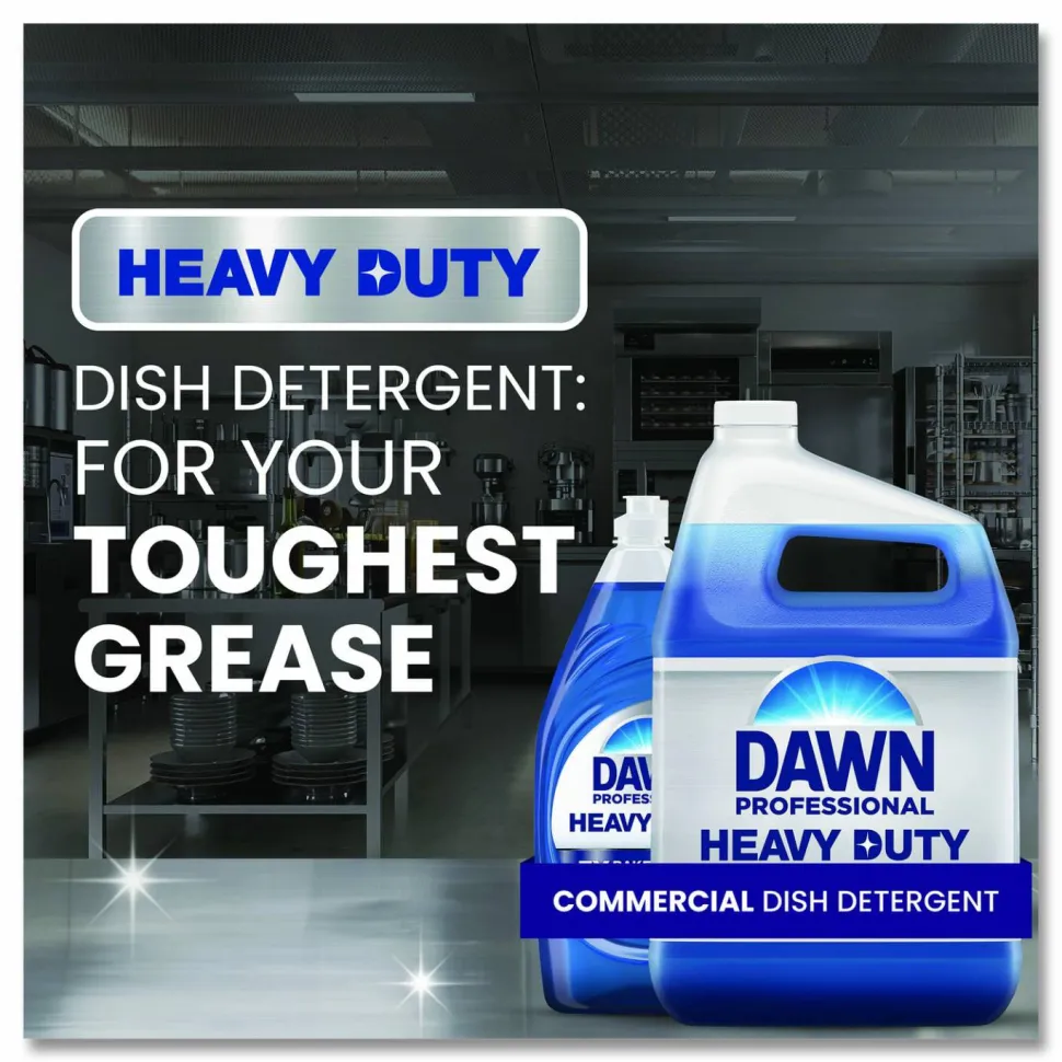 Dawn Professional Heavy-Duty Manual Pot/Pan Dish Detergent, Original Scent, 38 oz Bottle, 8/Carton