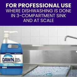 Dawn Professional Manual Pot and Pan Detergent, Dish Soap, Liquid Concentrate, Original Scent, 1 Gallon