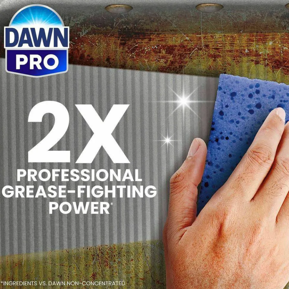 Dawn Professional Manual Pot and Pan Detergent, Dish Soap, Liquid Concentrate, Original Scent, 1 Gallon