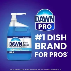 Dawn Professional Manual Pot and Pan Detergent, Dish Soap, Liquid Concentrate, Original Scent, 1 Gallon