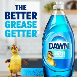 Dawn Ultra Liquid Dish Detergent, Apple Blossom Scent, 38 oz Bottle, 8/Carton