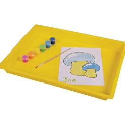 Deflecto Antimicrobial Finger Paint Tray