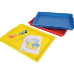 Deflecto Antimicrobial Finger Paint Tray