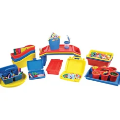 Deflecto Antimicrobial Finger Paint Tray