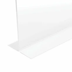 Deflecto Anti-Glare Double-sided Sign Holder, Landscape, 8.7