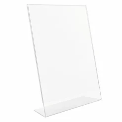 Deflecto Anti-Glare Slanted Sign Holder, Portrait, 11