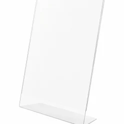 Deflecto Anti-Glare Slanted Sign Holder, Portrait, 11