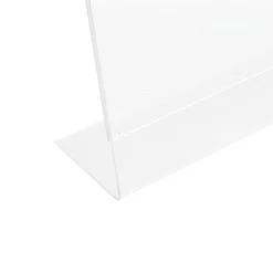 Deflecto Anti-Glare Slanted Sign Holder, Portrait, 11