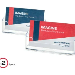 Deflecto Business Card Holders