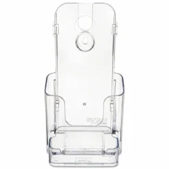 Deflecto Countertop Leaflet Holder With Business Card Holder