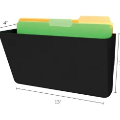 Deflecto DocuPocket Letter Size Wall File, 7