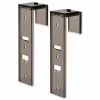 deflecto DocuPocket Three-Pocket File Partition Set, 3 Sections, Letter Size, 13" x 7" x 20", Smoke, 3/Set