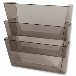 deflecto DocuPocket Three-Pocket File Partition Set, 3 Sections, Letter Size, 13