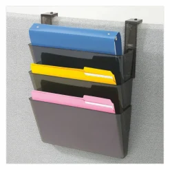 deflecto DocuPocket Three-Pocket File Partition Set, 3 Sections, Letter Size, 13