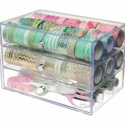 Deflecto 3-Drawer Storage Organizer
