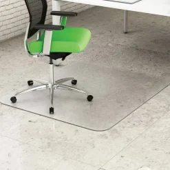 Deflecto Earth Source Chair Mat For Hard Floors, Straight Edge, 46
