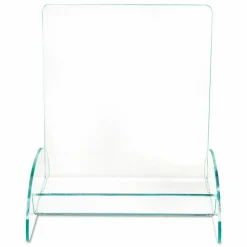 deflecto Euro-Style DocuHolder, Magazine Size, 9.81w x 6.31d x11h, Green Tinted