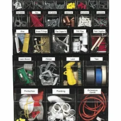 Deflecto Interlocking Horizontal Tilt Bin, 5 Bins, Small Size, 5 1/4