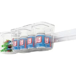 Deflecto Mounting Bar for Storage Box, Organizer Canister - Aluminum