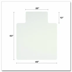 Deflecto OceanMat Chairmat - Hard Floor, Wood Floor, Tile Floor, Laminate Floor, Floor, Commercial45