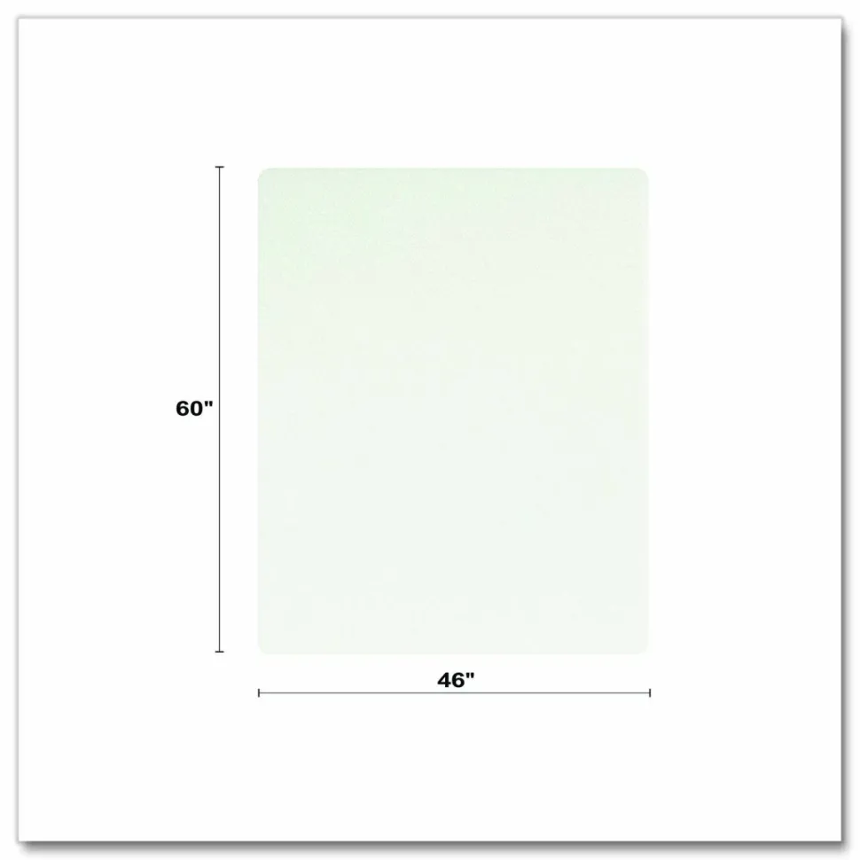 Deflecto OceanMat Chairmat - Hard Floor, Wood Floor, Tile Floor, Laminate Floor, Floor, Commercial - 46"x 60" Depth - CM2G442FOCB
