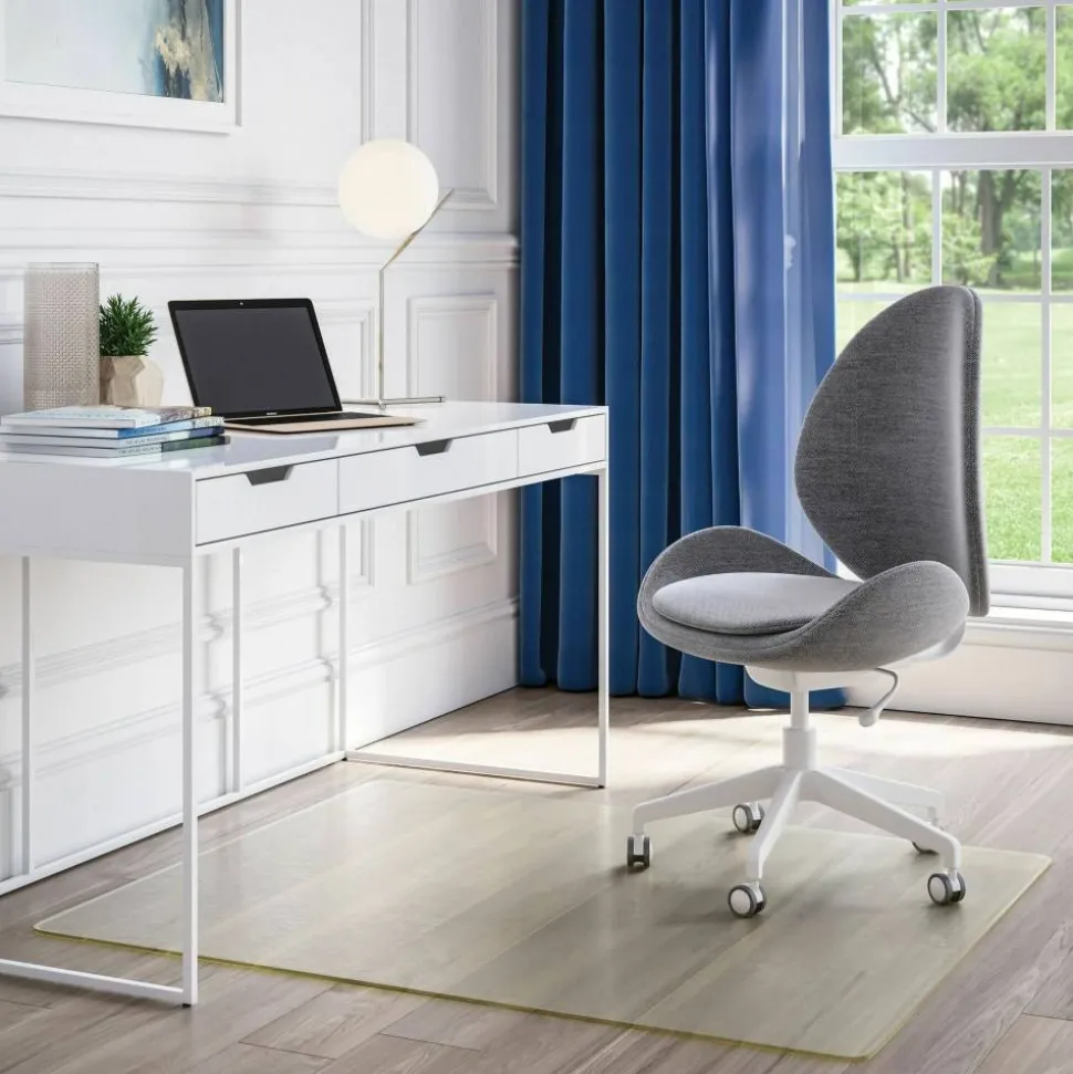 Deflecto OceanMat Chairmat - Hard Floor, Wood Floor, Tile Floor, Laminate Floor, Floor, Commercial - 46"x 60" Depth - CM2G442FOCB