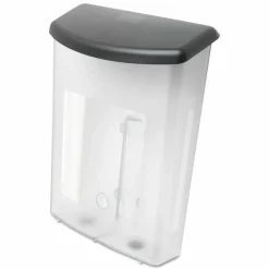 Deflecto Outdoor Literature Box, 13 1/8"H x 10"W x 4 1/2"L, Clear