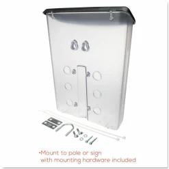 Deflecto Outdoor Literature Box, 13 1/8