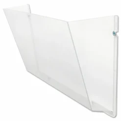 Deflecto Single Wall Pocket, Letter Size, 6 1/2